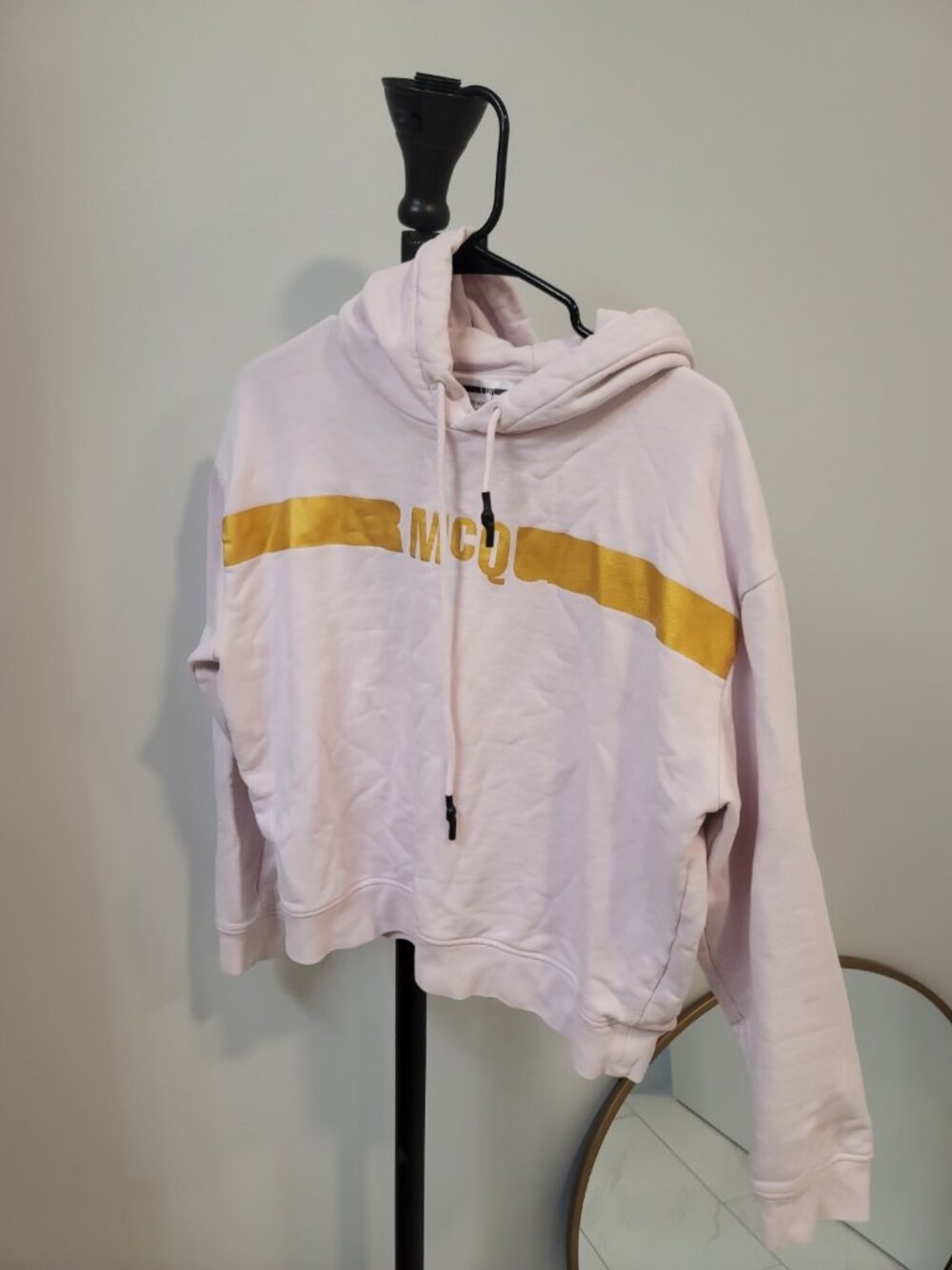 McQ by Alexander McQueen Sweatshirt Pink Size Large